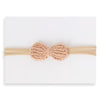 Adora Baby Headband - Petite Crochet Rosebud Bow