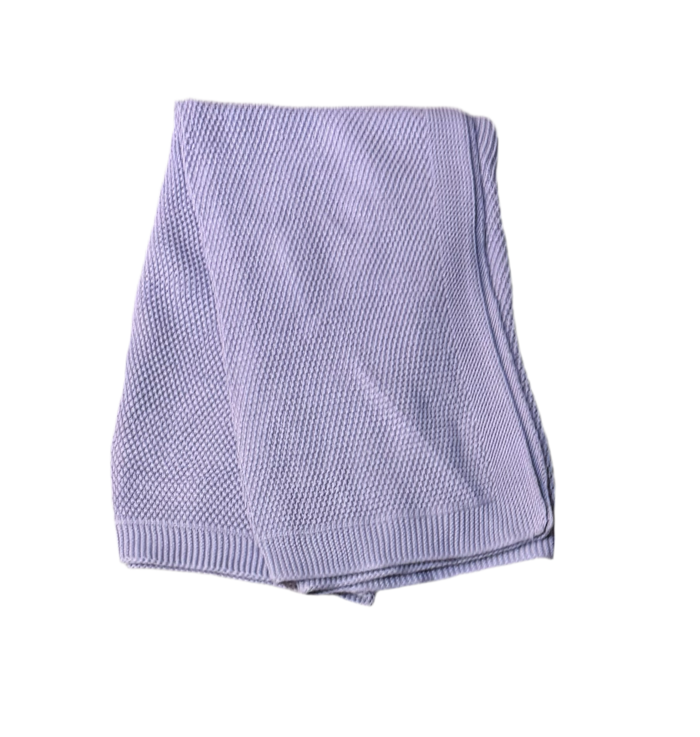 Mini Pocket Basic Knit Lavender Blanket