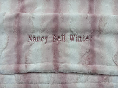 Winx + Blinx Ombre Blush Furry Blanket
