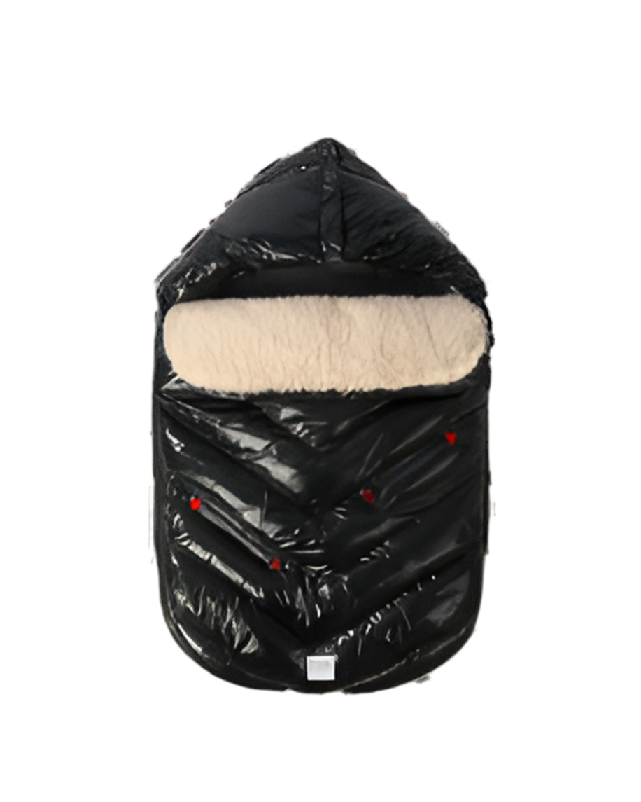 7AM Enfant PlushPOD - Black Polar 0-18M