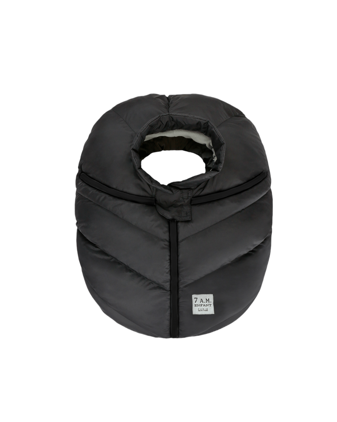 7AM Enfant Car Seat Cocoon - Core Collection - Black 0-12M