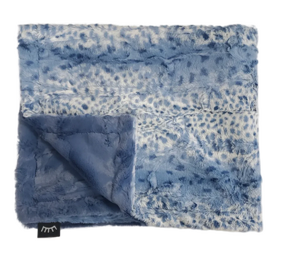 Winx + Blinx Cibirian Sky Cobalt Furry Blanket