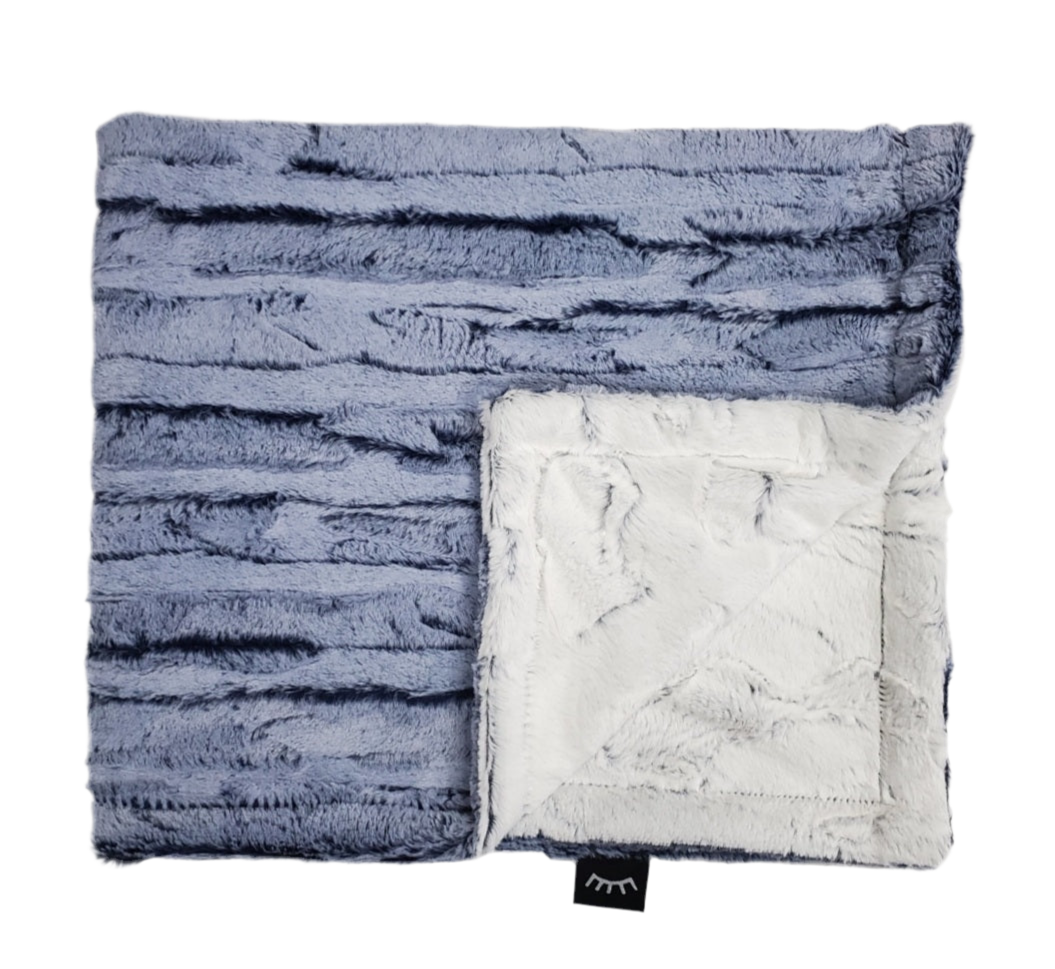 Winx + Blinx Snowflake Denim Furry Blanket