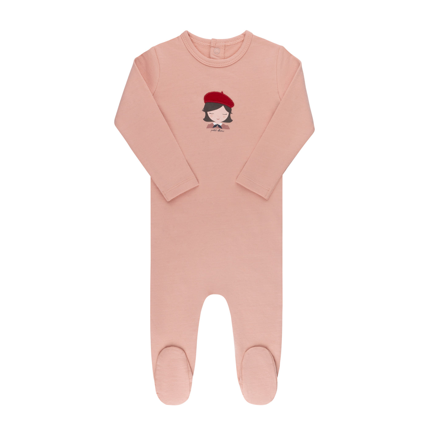 Ely's & Co. Organic French Terry French Girl Collection Footie