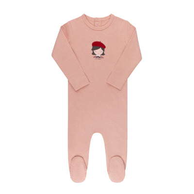 Ely's & Co. Organic French Terry French Girl Collection Footie