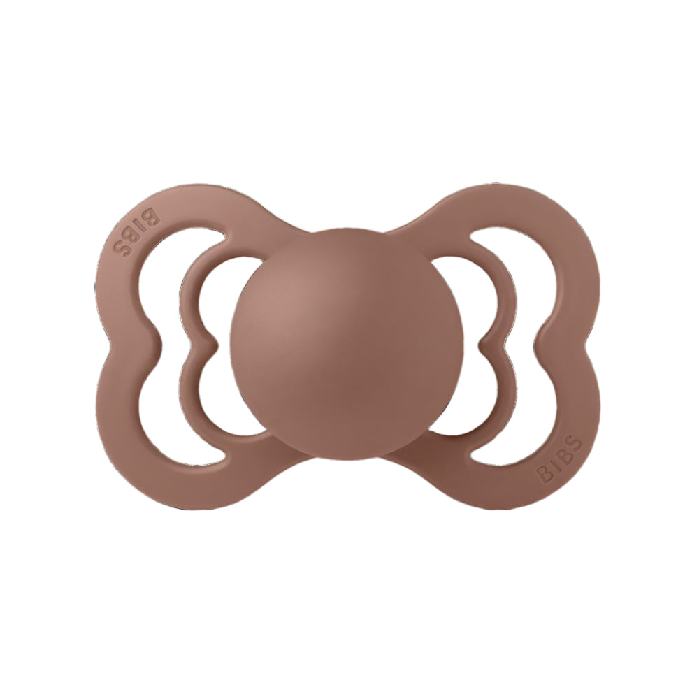 Bibs Symmetrical Silicone Woodchuck Supreme Pacifier