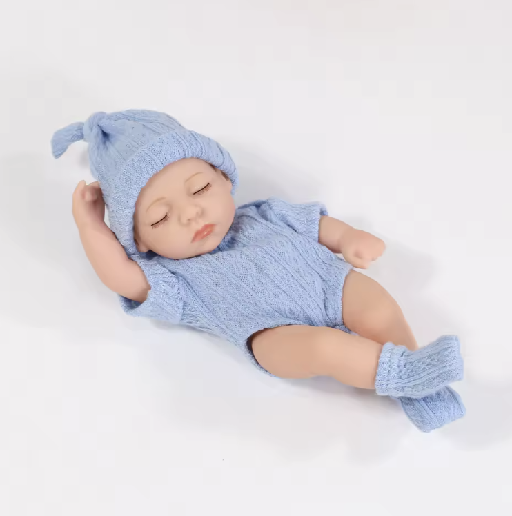 Mon Petit Bebe Doll - Blue
