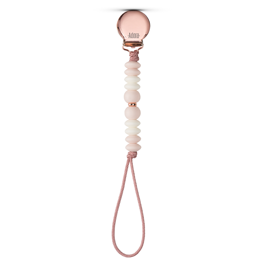 Adora Pacifier Clip - Blush Ombre