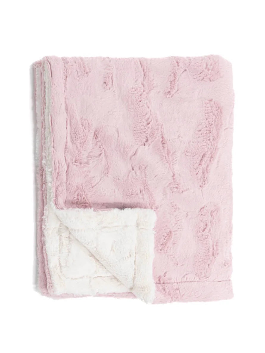 Winx + Blinx Cozy Blush Cream Furry Blanket