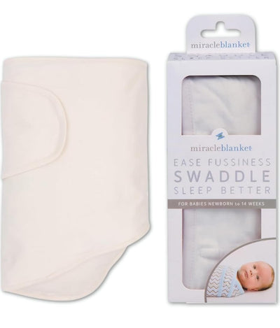 Miracle Blanket Natural Beige Cotton Nighttime Swaddle