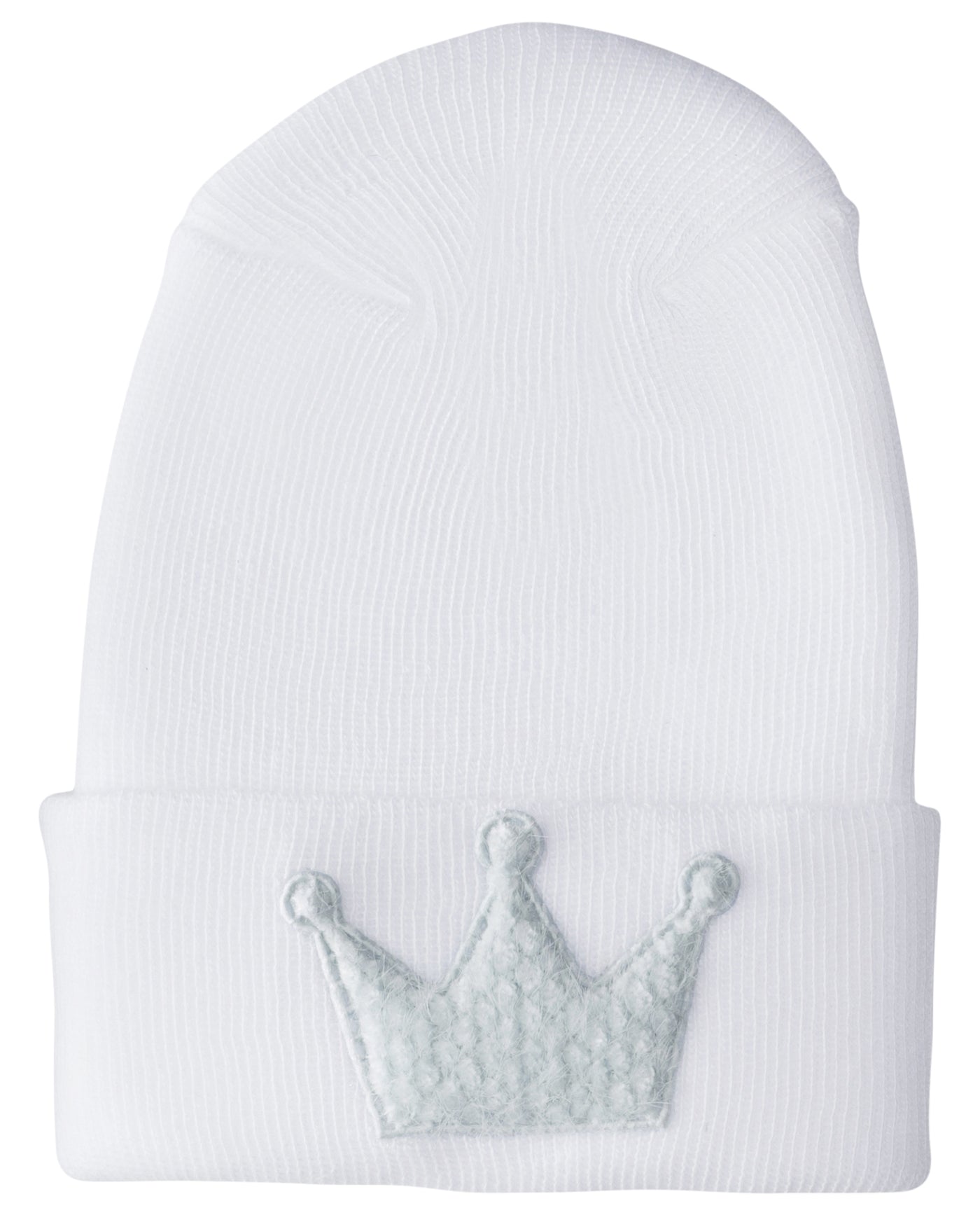 Adora Hospital Hat - Fuzzy Misty Blue Crown