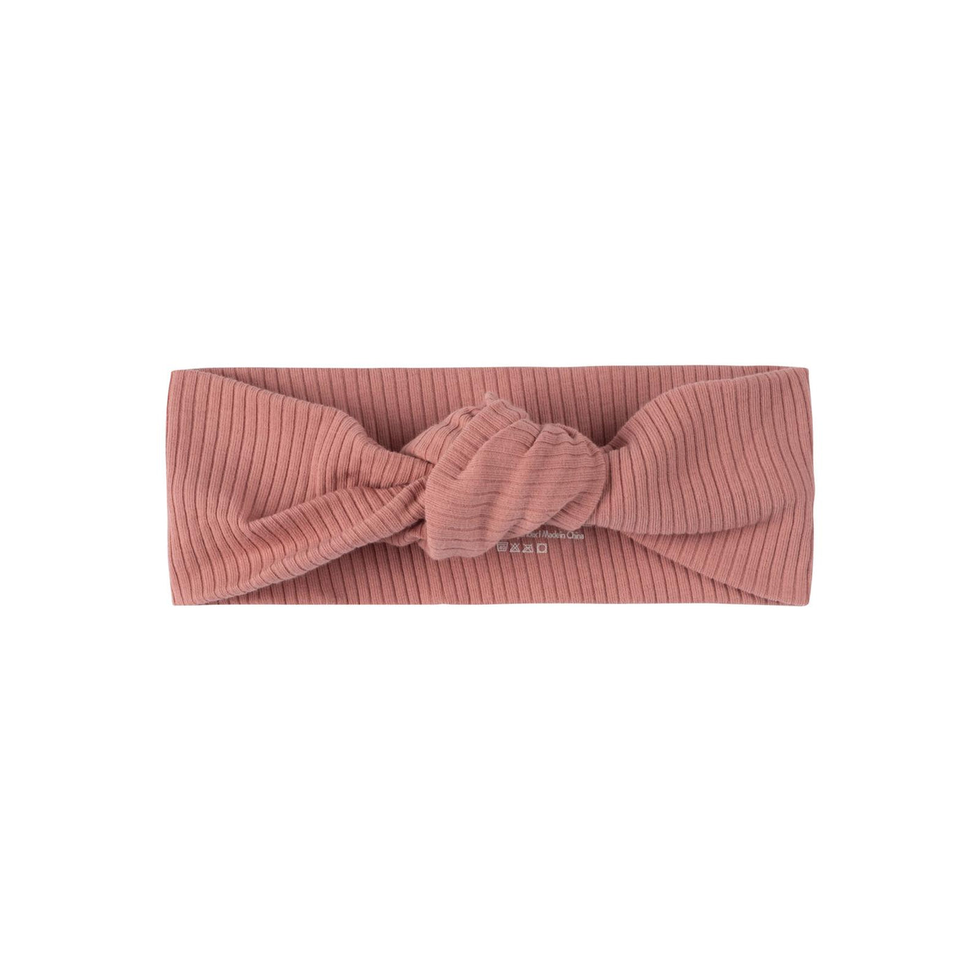 Ely’s & Co. Ribbed Knot Dusty Pink Headband