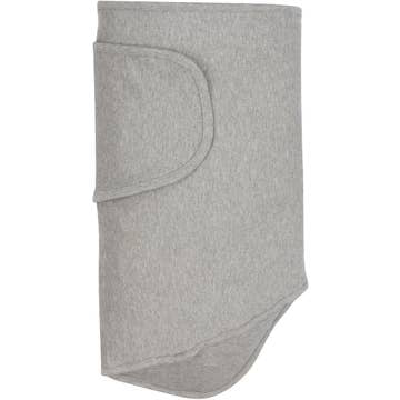 Miracle Blanket Heather Gray Cotton Nighttime Swaddle