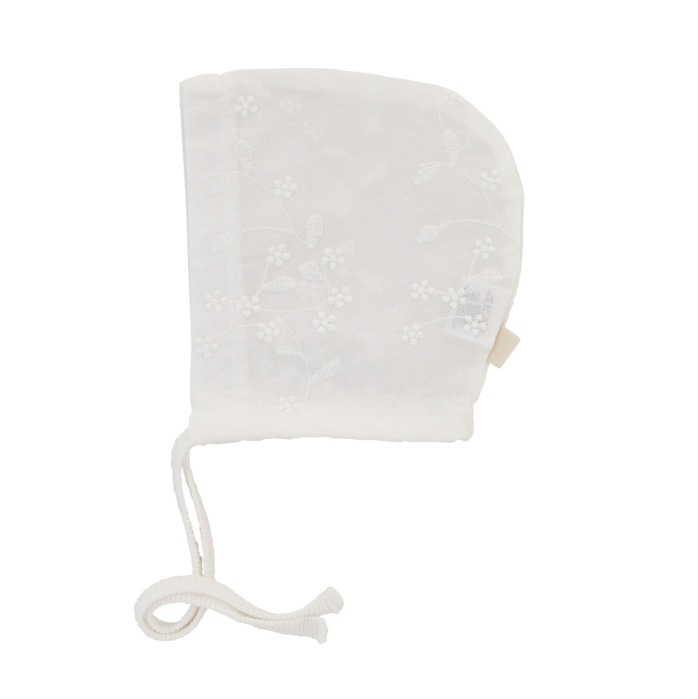 Cadeau Little Elegance White Footie with Bonnet