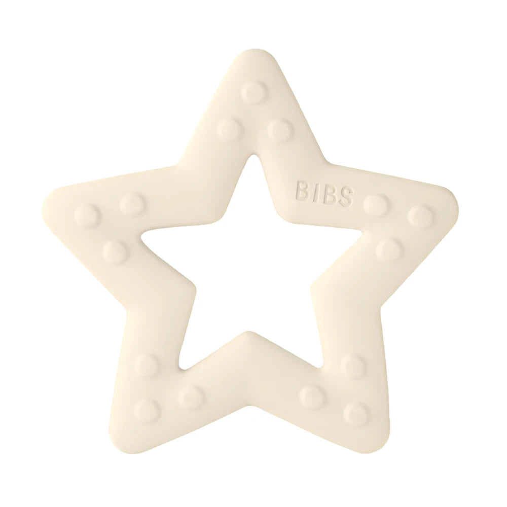 Bibs Baby Bitie Ivory Star