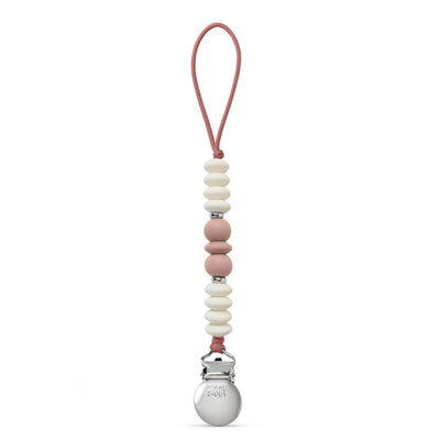 Adora Pacifier Clip - Mauve Trio