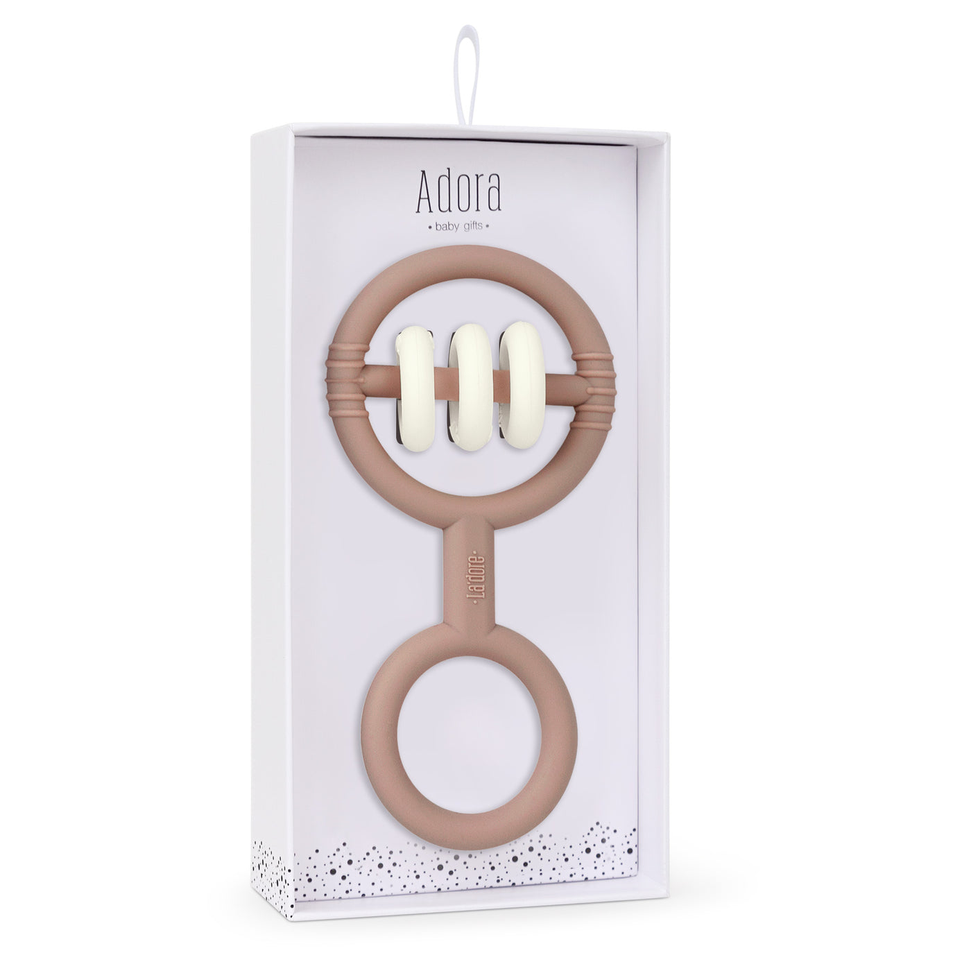 Adora Rattle/Teether - Mauve