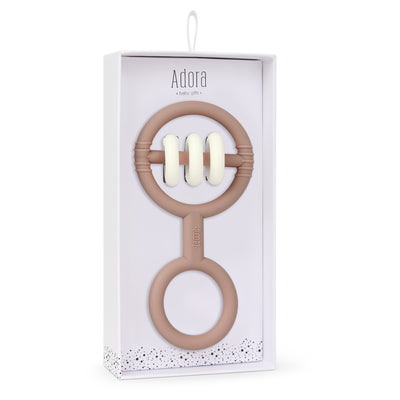 Adora Rattle/Teether - Mauve