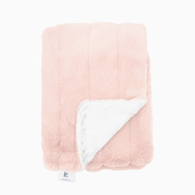 Kidu Luxe Pink Furry Blanket