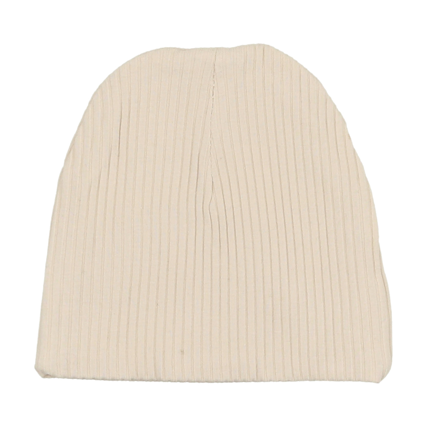 Lilette Slide Snap Ribbed Stone Footie with Beanie