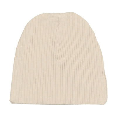 Lilette Slide Snap Ribbed Stone Footie with Beanie