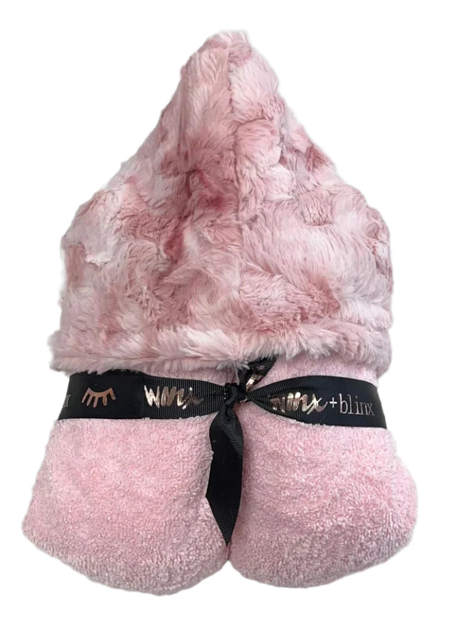 Winx + Blinx Smokey Rosewater Hooded Bath Towe