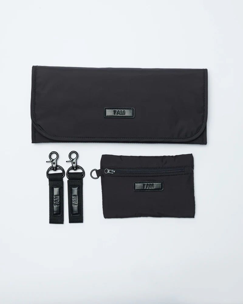 7AM Enfante Soho Carryall Diaper Bag - Black