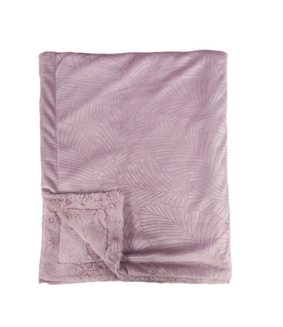 Winx + Blinx Vine Mauve Furry Blanket