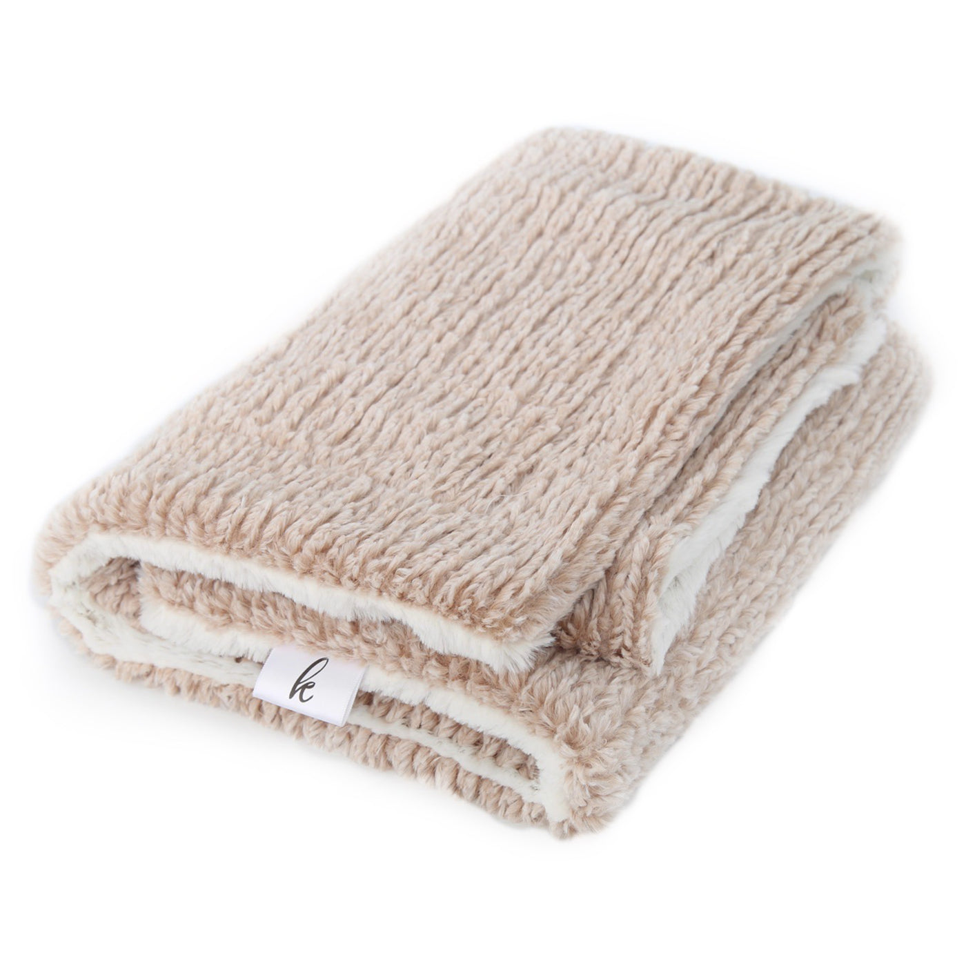 Kidu Weave Sand Furry Blanket