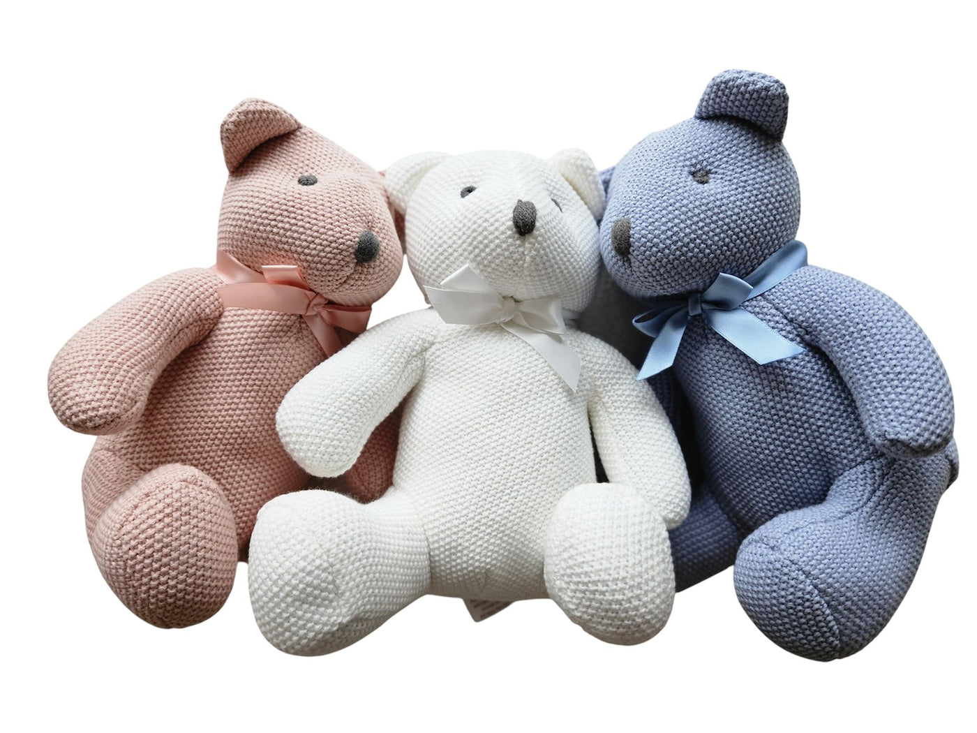 My Little Lux Pearl Knit 12 Inch Bear