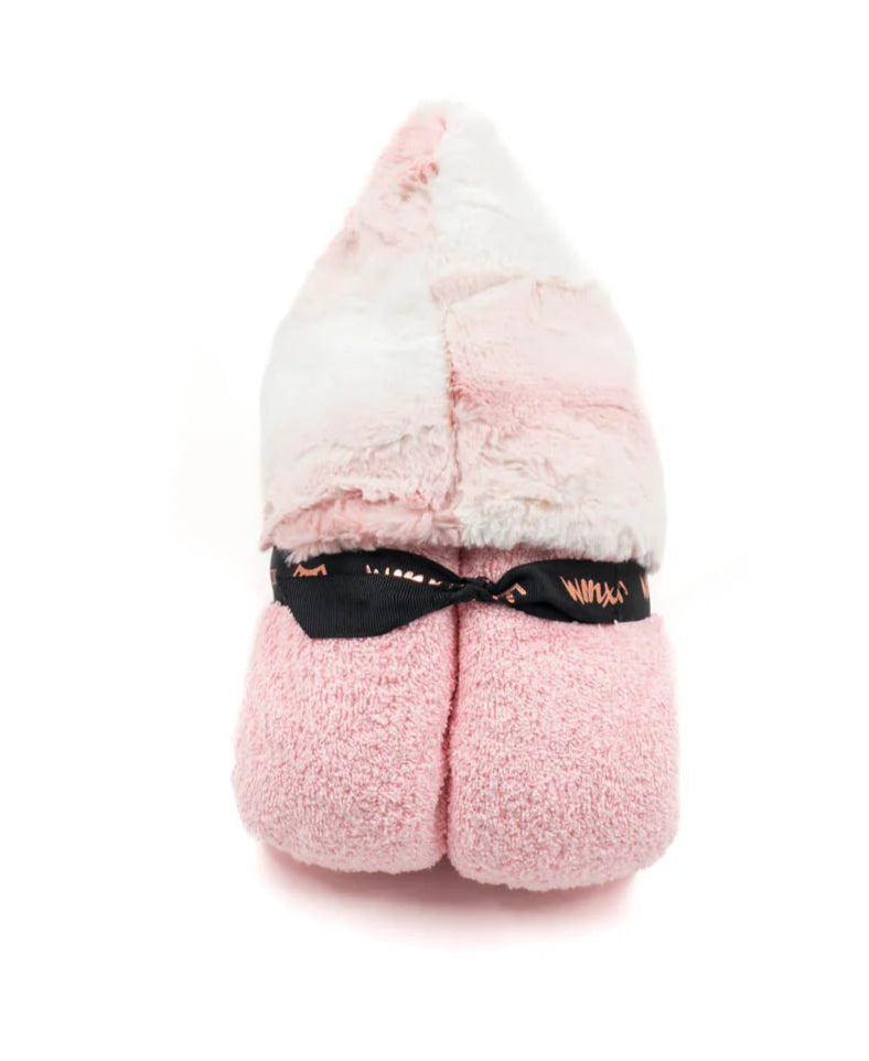 Winx + Blinx Ombre Pink Hooded Bath Towel