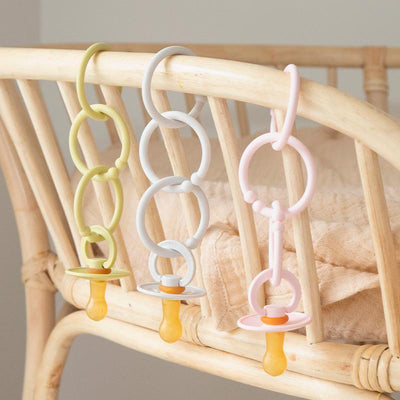 Bibs Loops 12 Pack Sand/Dark Oak/Vanilla Teether Toy