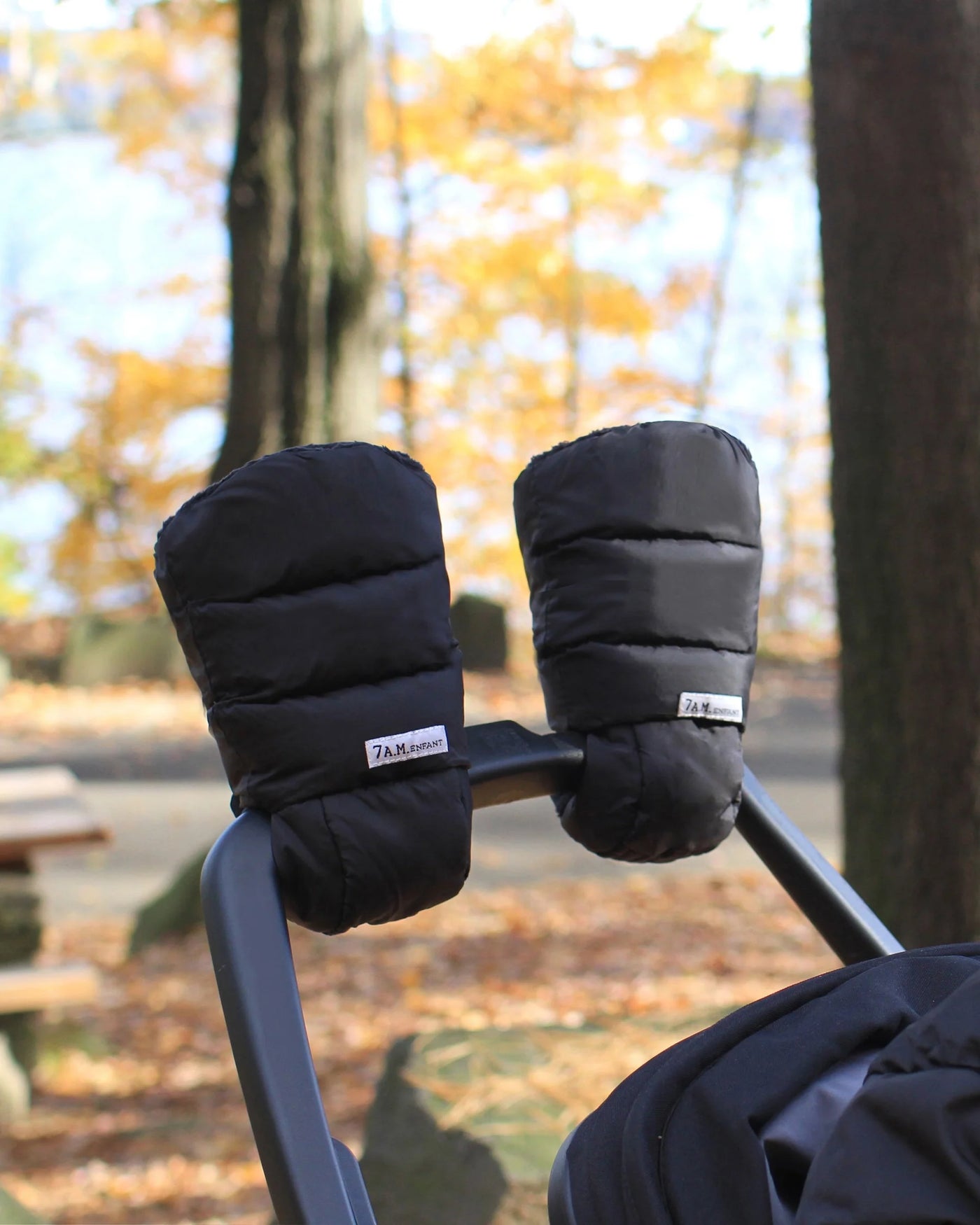 7AM Warmmuffs Plush - Black