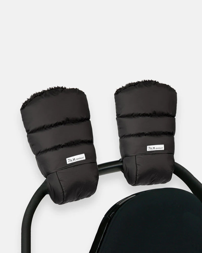 7AM Warmmuffs Plush - Black