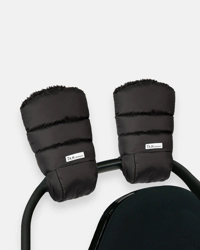 7AM Warmmuffs Plush - Black