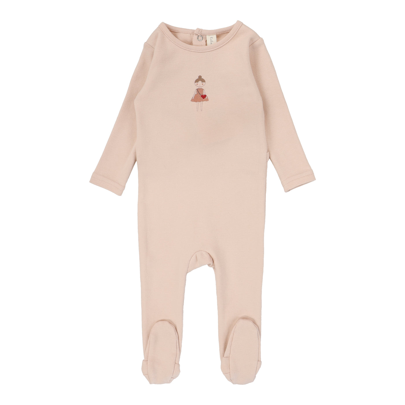 Lilette Doll Pink Footie