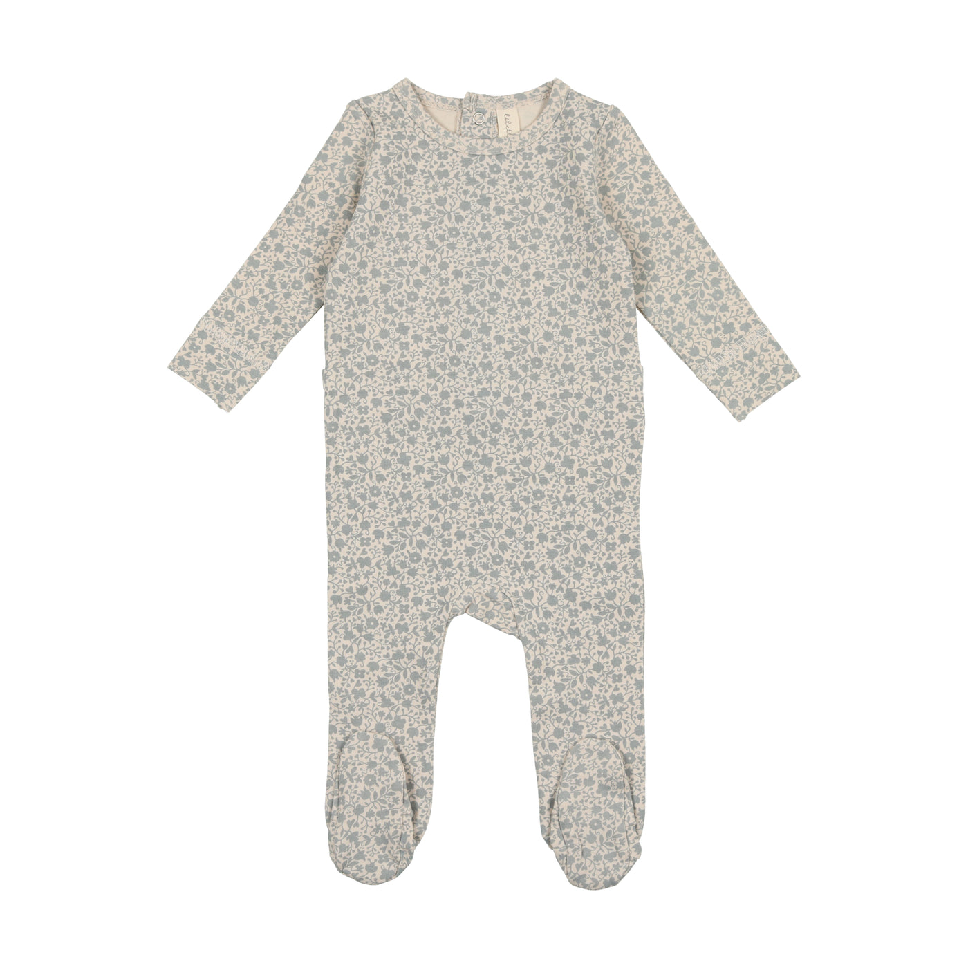 Lilette Signature Floral Bluebell Footie